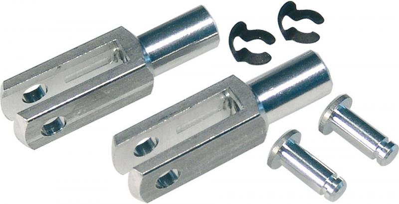 Gabelkopf M3 Alu (2 Stk.)